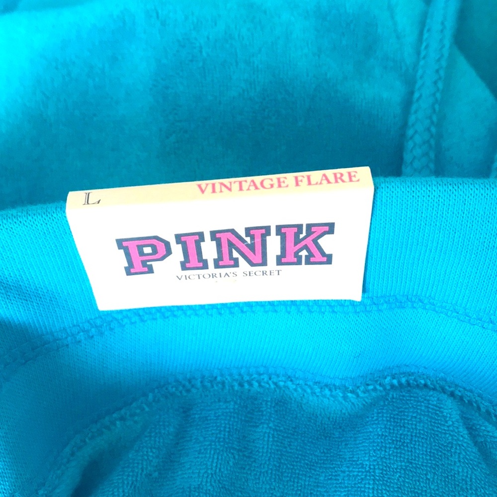 Vintage Vs Pink Victoria’s Secret rare y2k terry cloth turquoise set - Picture 11 of 12